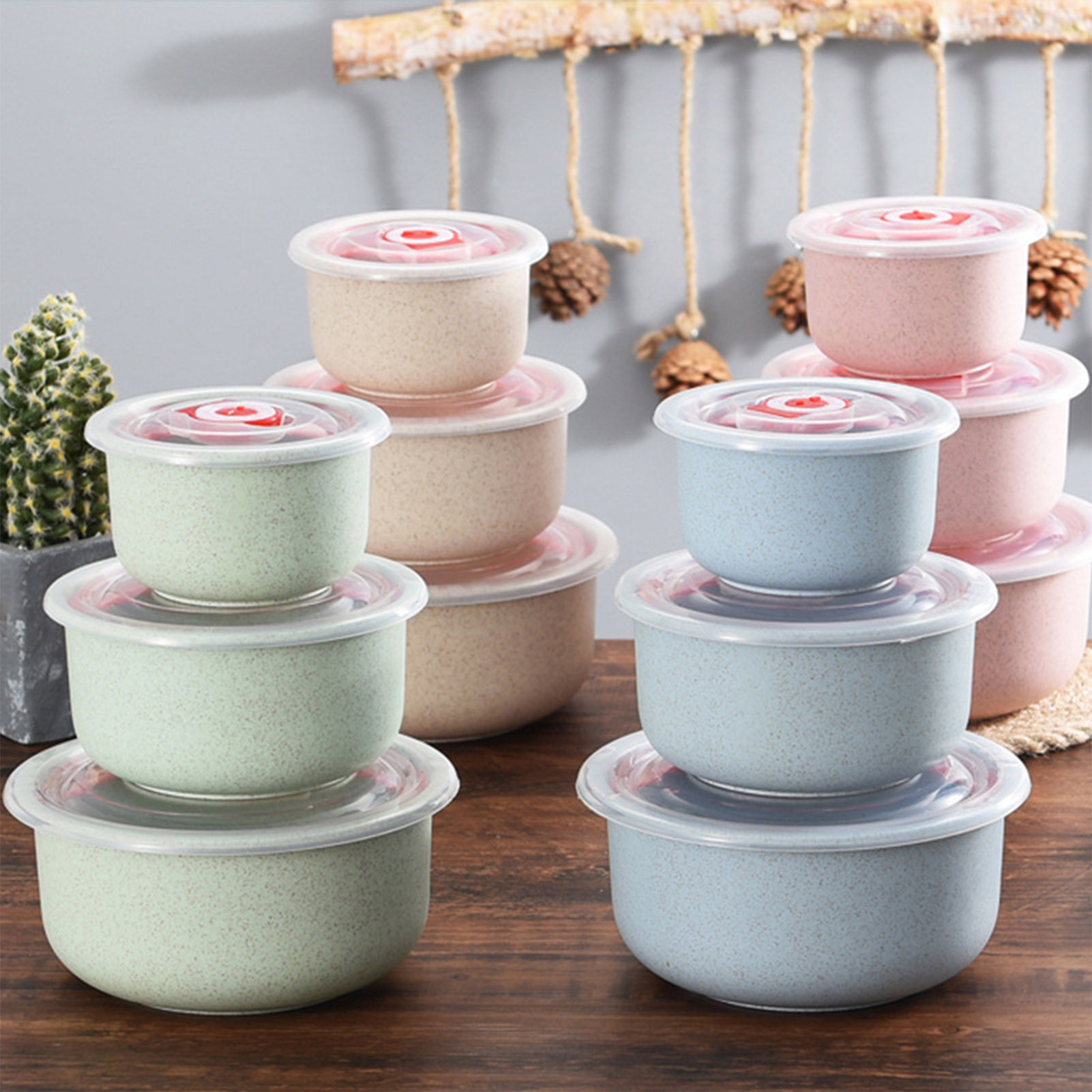 Food Storage Drawer Organizer - 3pcs Food Storage Containers Bento Box