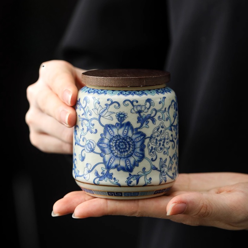 Food Storage Order - Creative Blue and White Porcelain Sealed