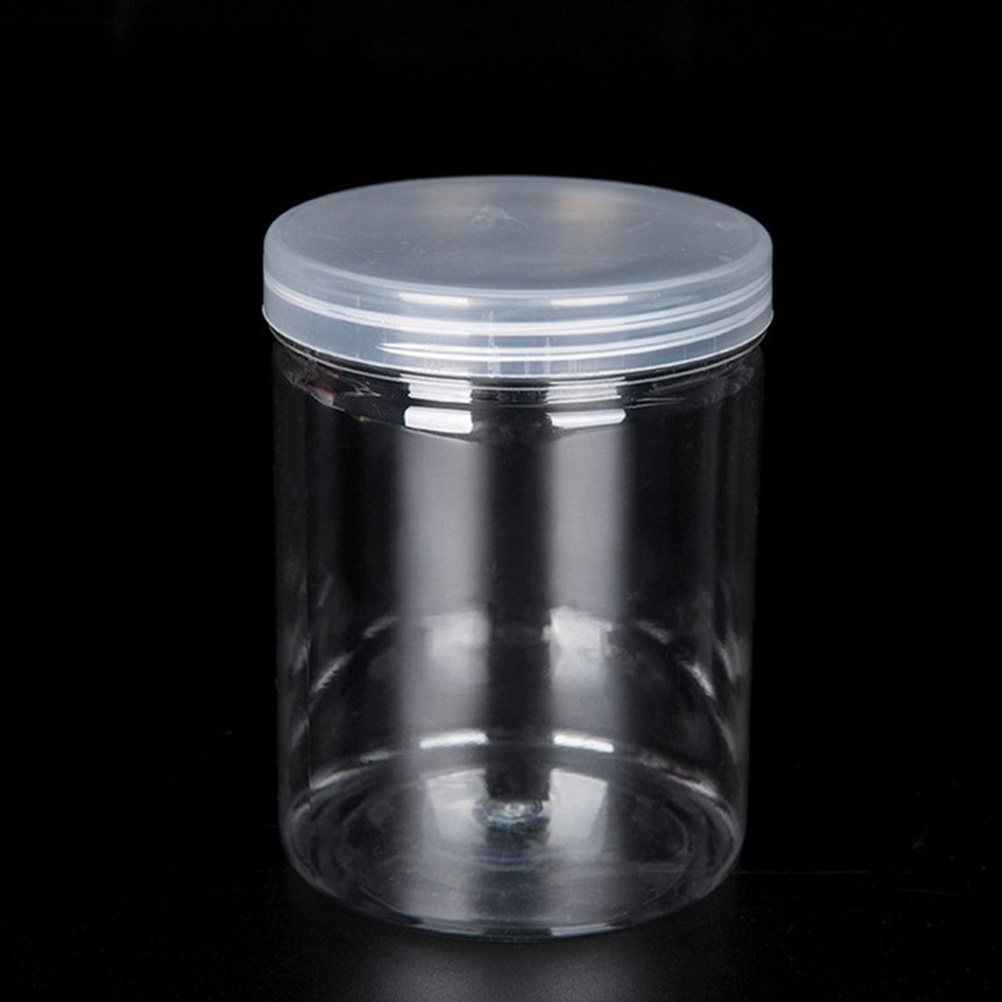 Food Storage With Lids - 10Pcs Clear High-Grade Plastic Food Storage