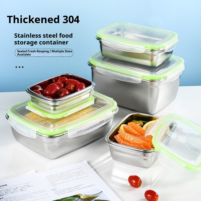Food Storage Order - 304 Stainless Steel Lunch Box Set