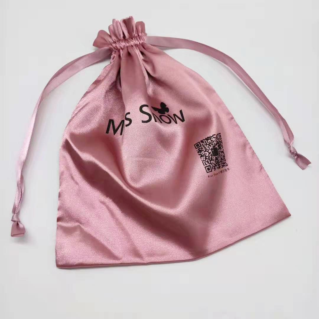 Zebra Food Storage - 50PCS Satin Hair Bag Silk Drawstring