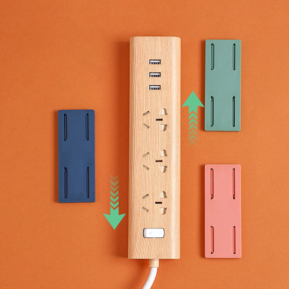 Food Storage Home - 4pcs Plug Organizer Self Adhesive Power