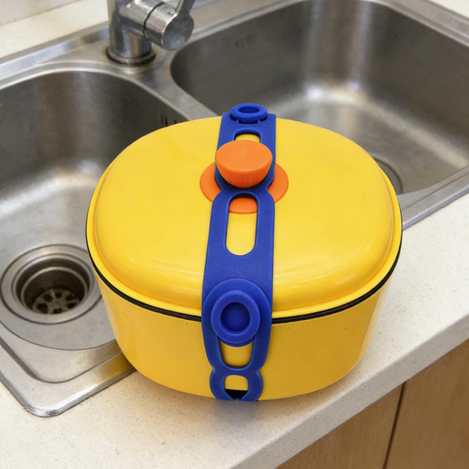 Silicone Stretch Lid - Silicone Pot Lid Strap Reusable Elastic