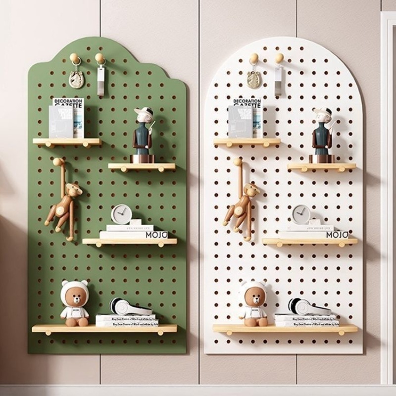 Food Storage Home - Wooden Cavities Board Wall Shelf Decorative