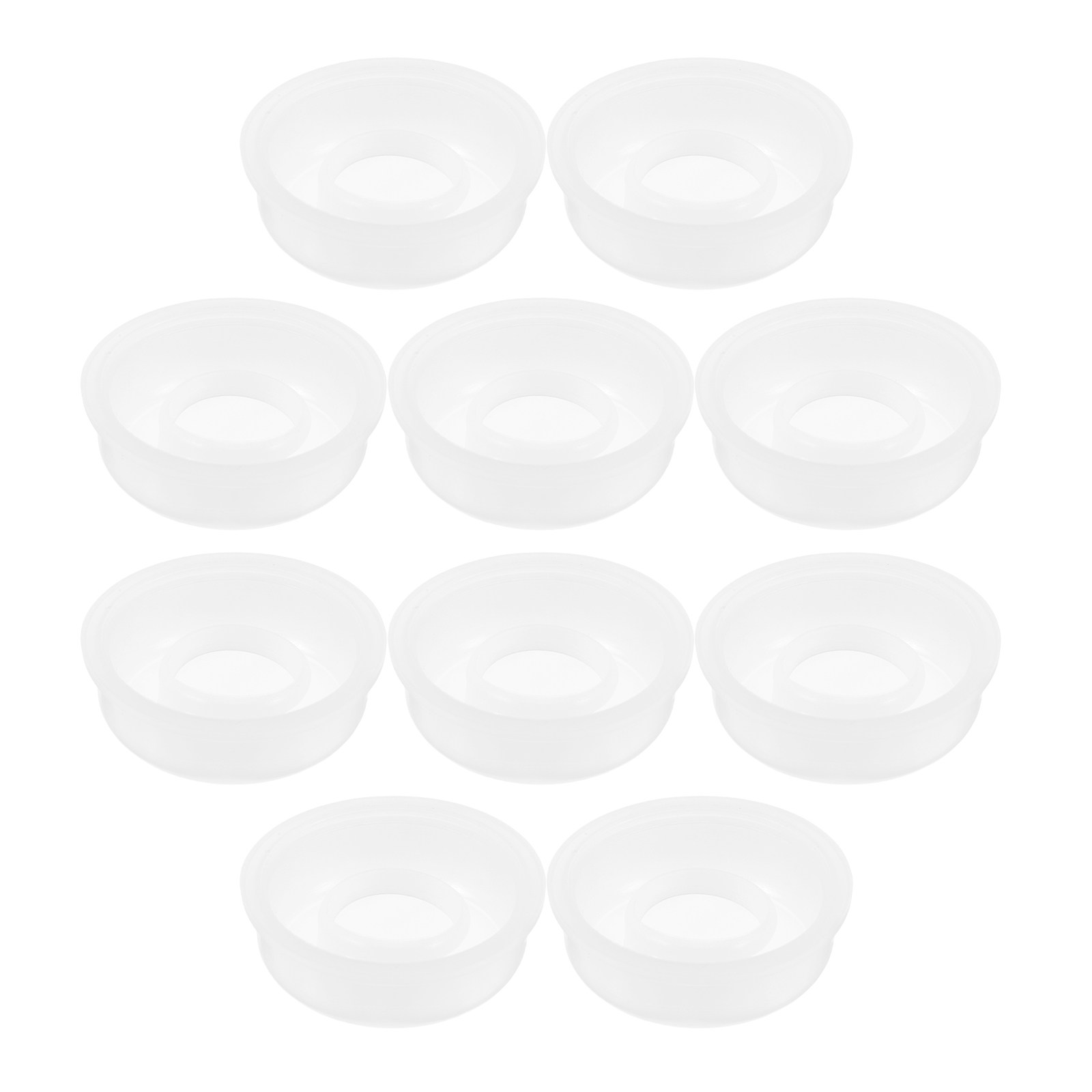 10Pcs Plastic Chemical Storage - Food Storage With Lids 评论和价格