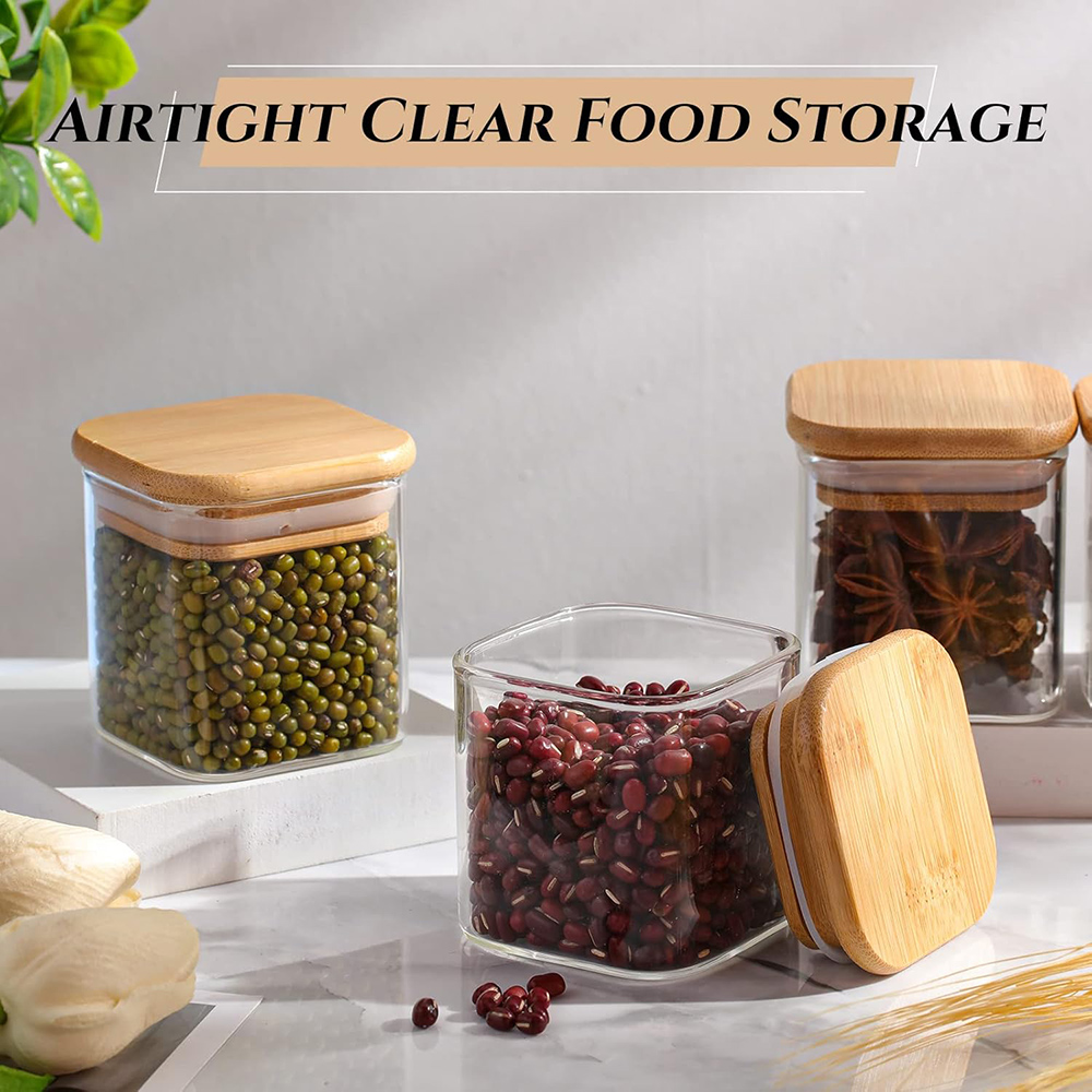 4oz 6Packs Glass Jars Set with - Food Storage Jar Labels 评论和价格