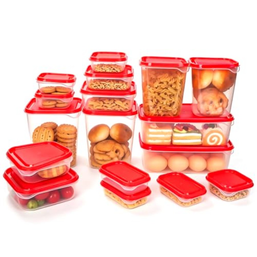 17Pcs Plastic Food Storage Set - Food Storage Meal Prep 评论和价格