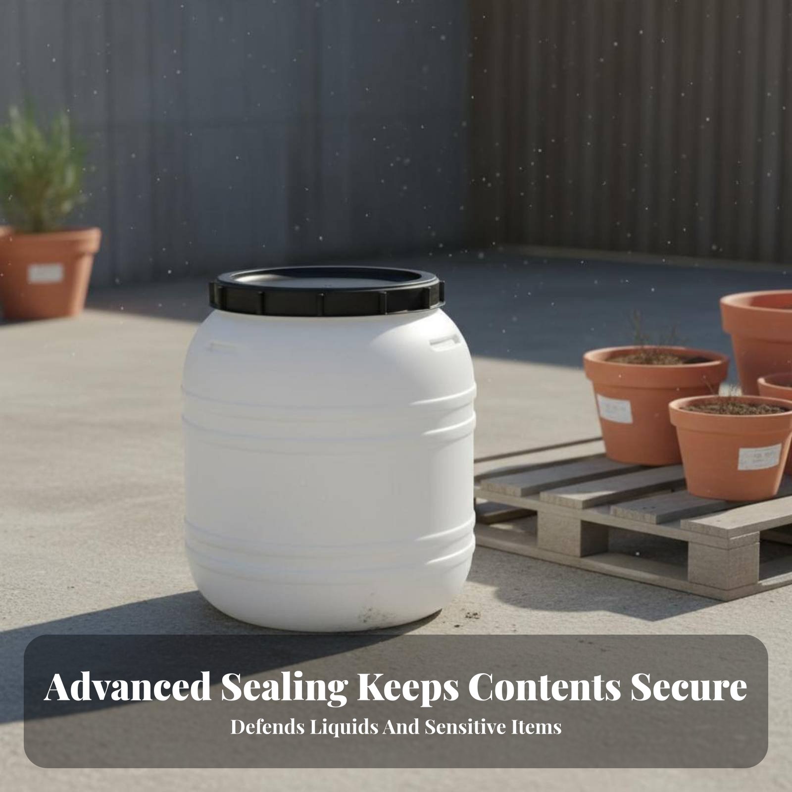Food Grade Plastic Barrel Airt - Food Storage With Lids 评论和价格