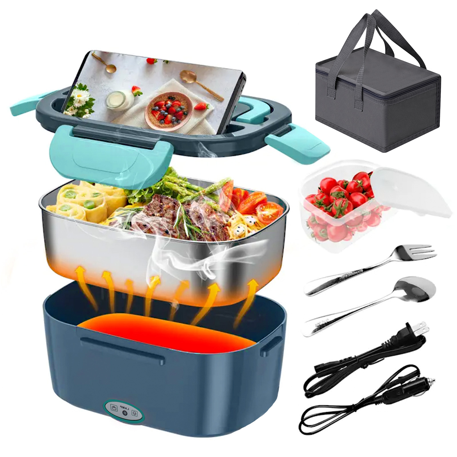 100W Electric Heating Lunch Bo - Food Storage Warehouse 评论和价格