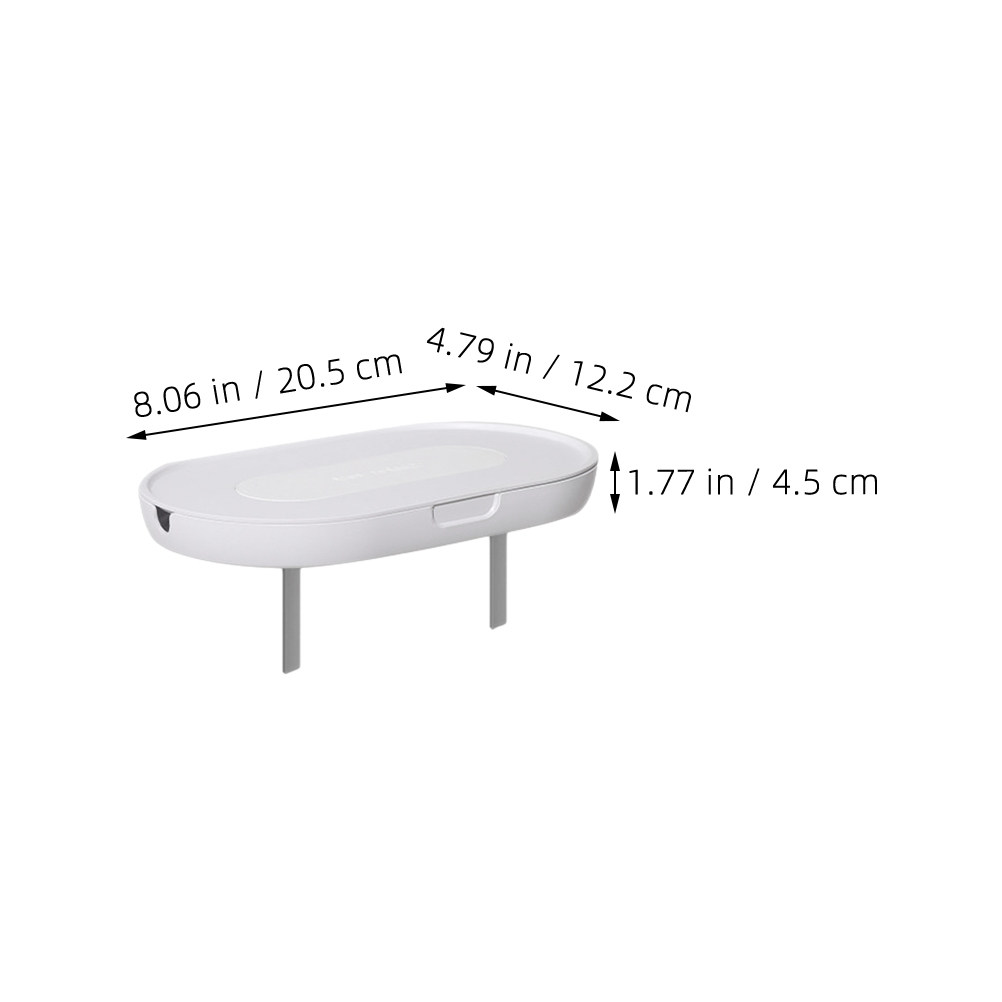 Wall Outlet Rack Detachable Pl - Food Storage Home 评论和价格