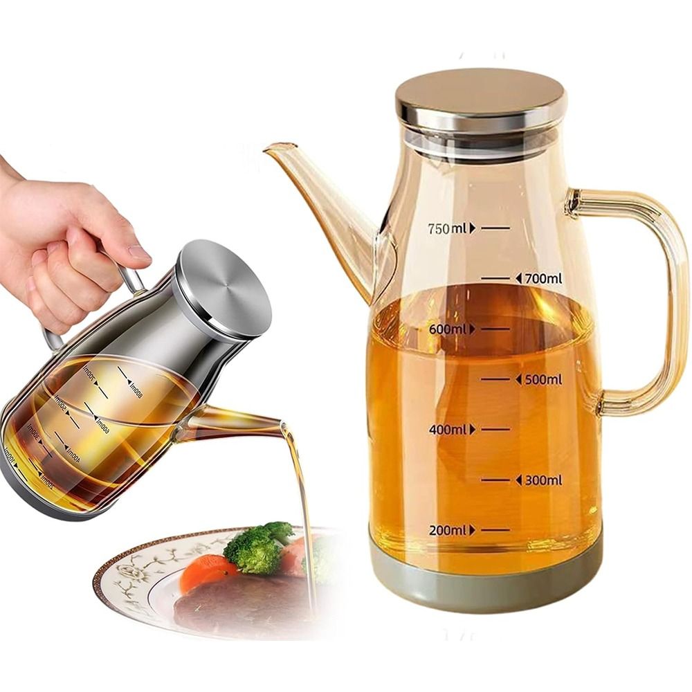 Food-grade Oil Dispenser Bottl - Food Storage Glass Containers Large 评论和价格