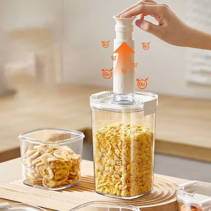 Vacuum Sealed Tank Coffee Bean - Food Storage Drawer Organizer 评论和价格