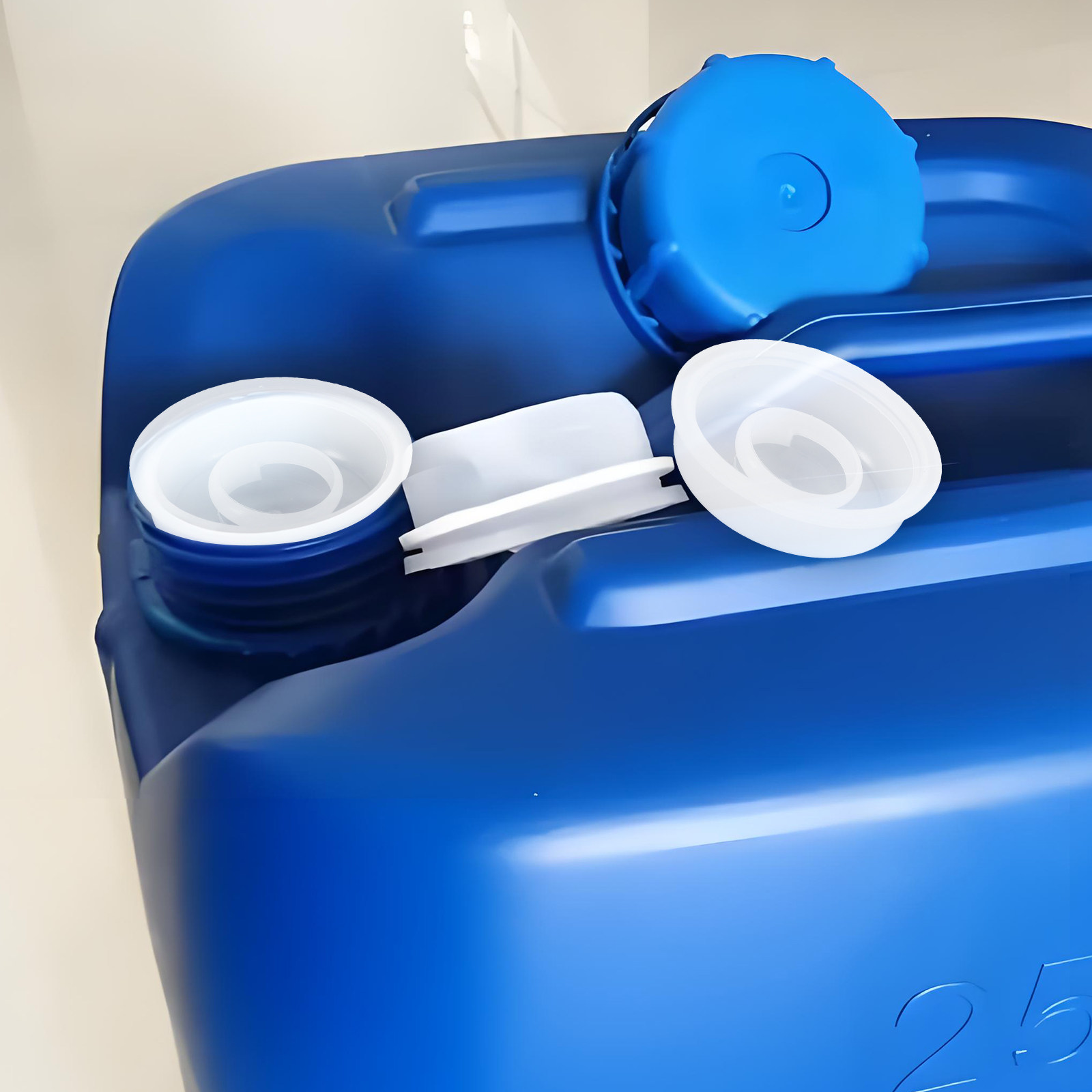 10Pcs Plastic Chemical Bucket  - Food Storage With Lids 评论和价格