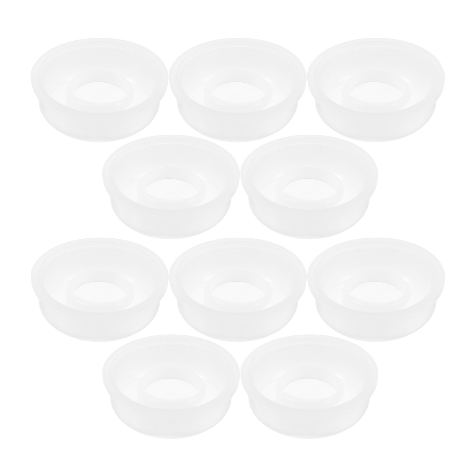 10Pcs Plastic Chemical Bucket  - Food Storage With Lids 评论和价格