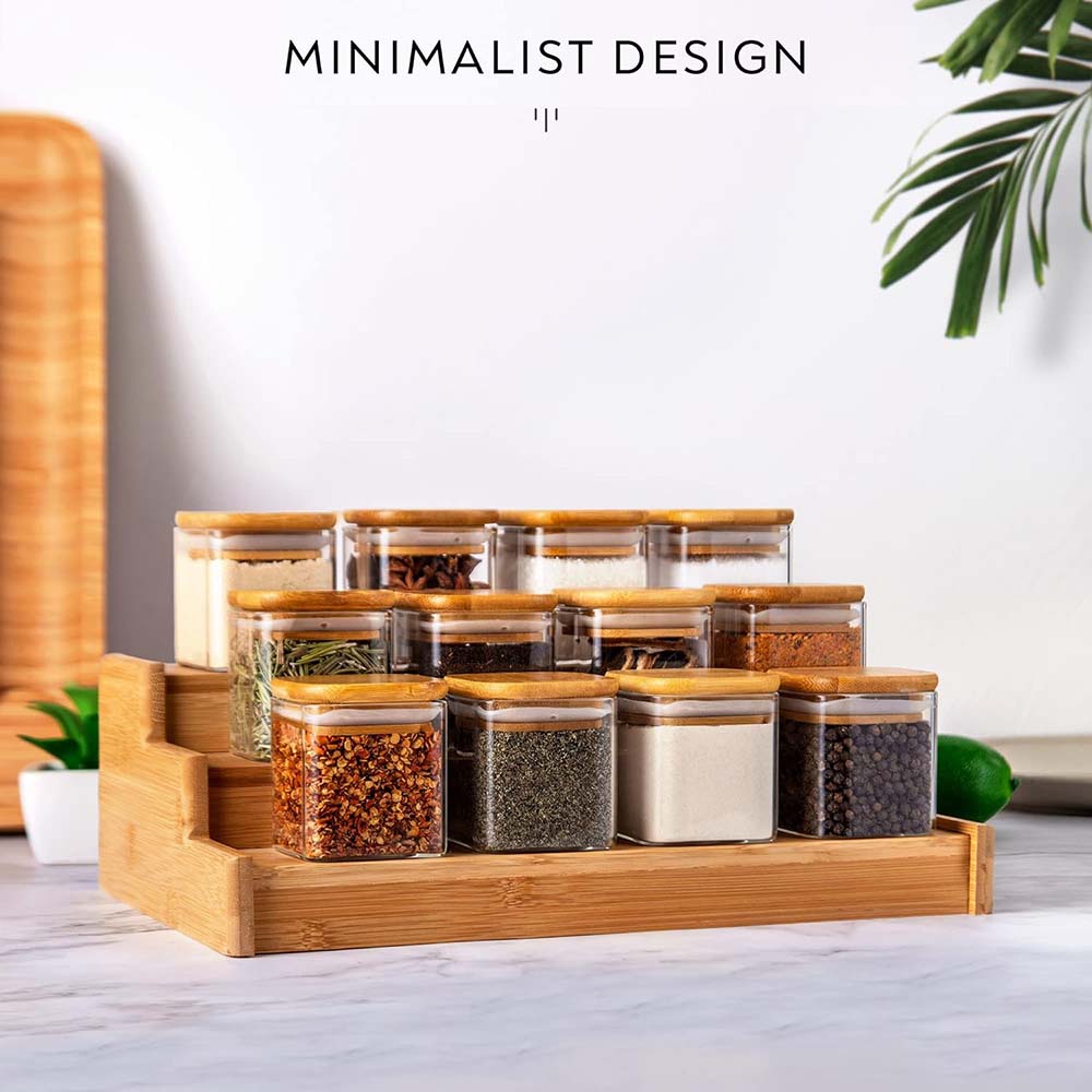 5oz Glass Jars Set with Spice  - Food Storage Jar Labels 评论和价格