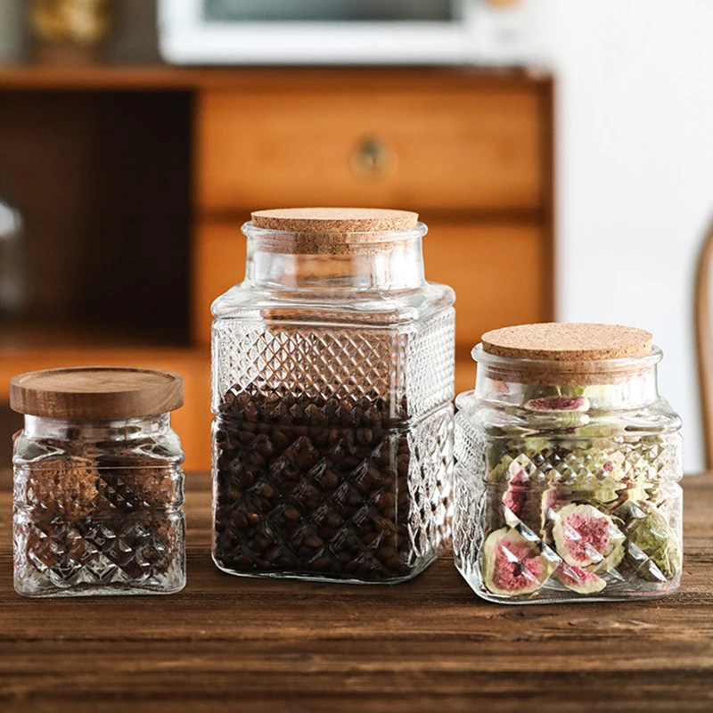 Large Capacity Glass Sealed Ja - Food Storage Glass Containers Large 评论和价格