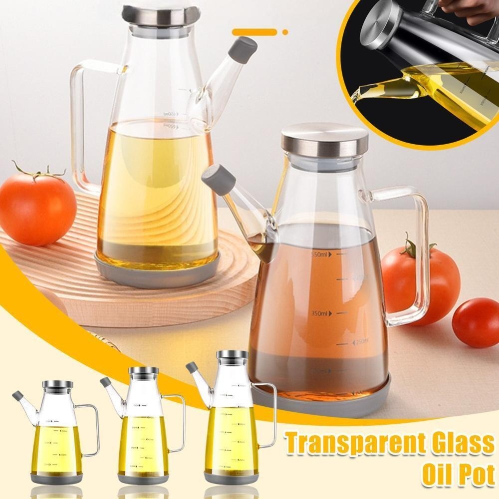 Durable Food-grade Oil Dispens - Food Storage Glass Containers Large 评论和价格