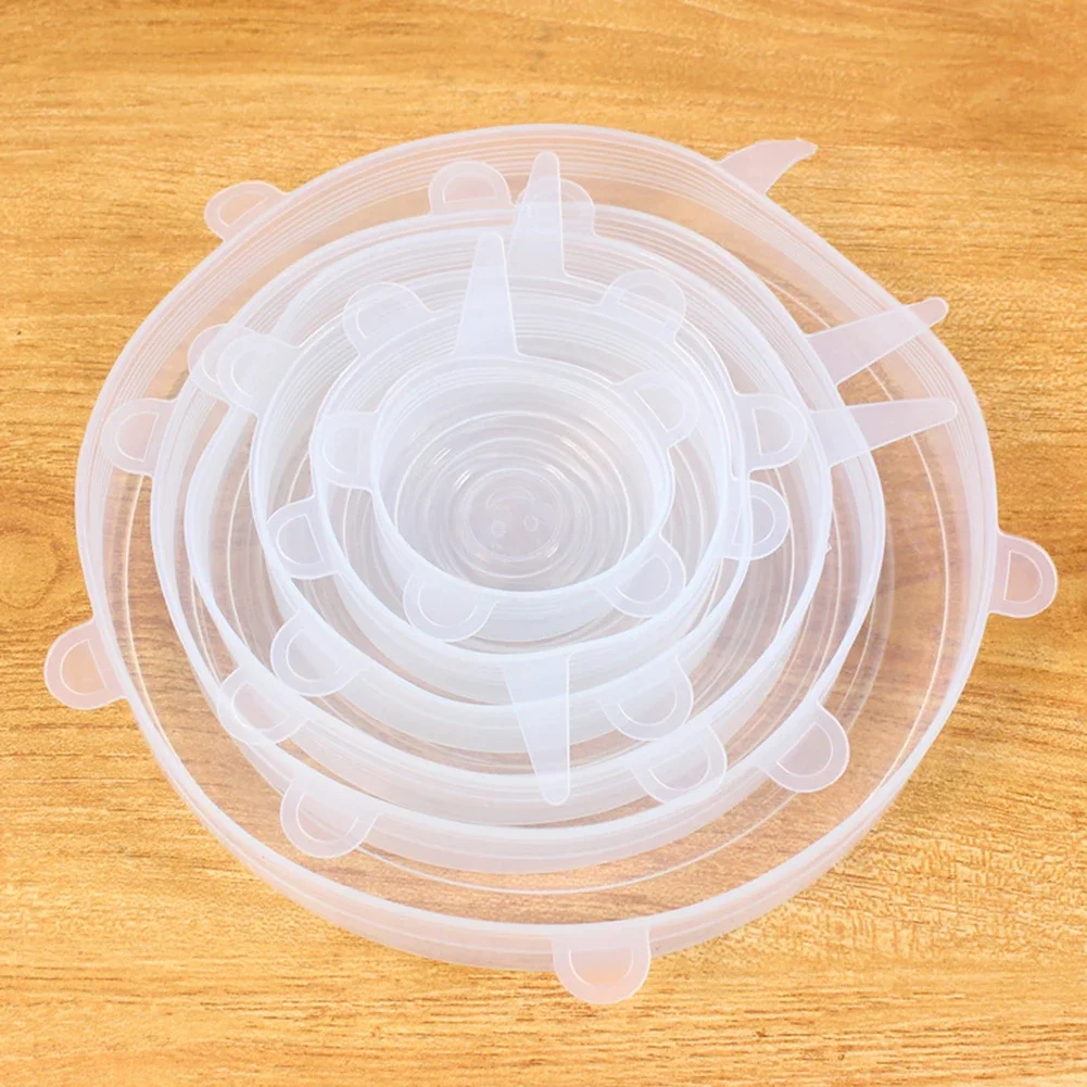 2PCS Silicone Covers Adaptable - Silicone Stretch Lid 评论和价格