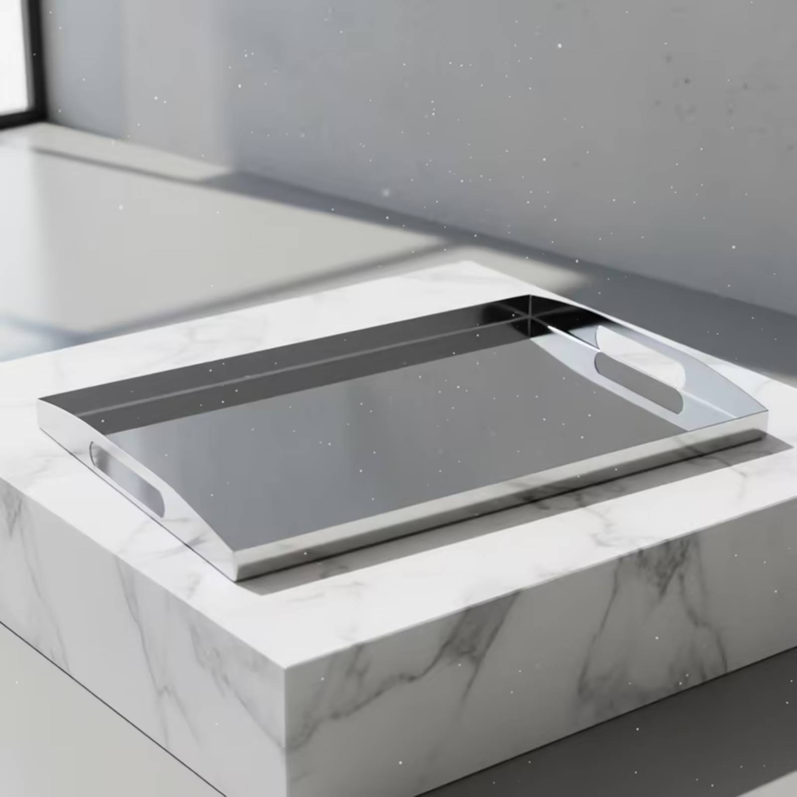 Stainless Steel Tray Silver Tr - Food Storage Stainless Steel 评论和价格