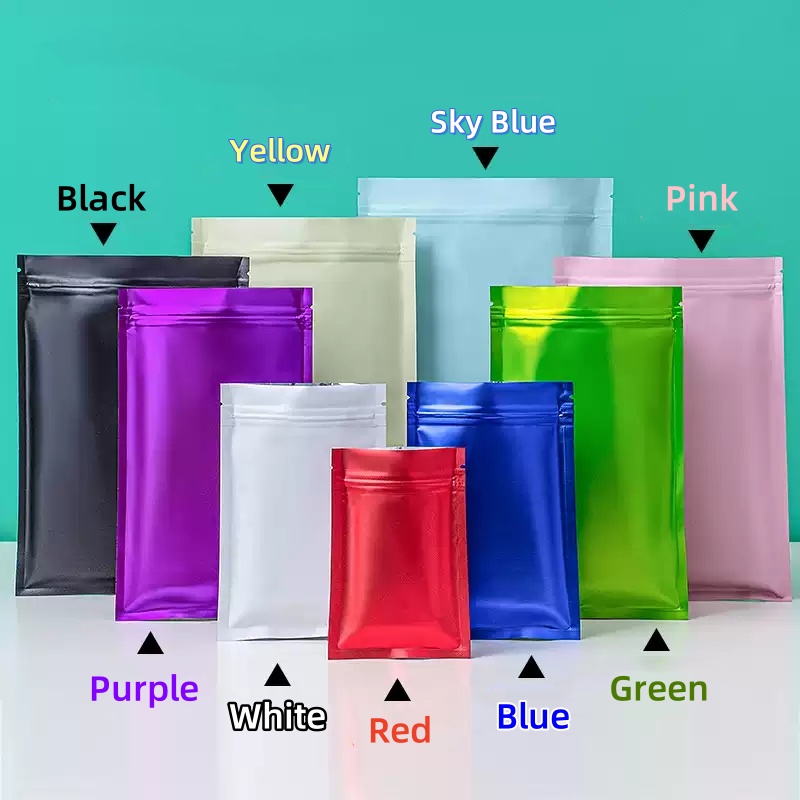 100 pcs Colorful Top Feed Foil - Zebra Food Storage 评论和价格