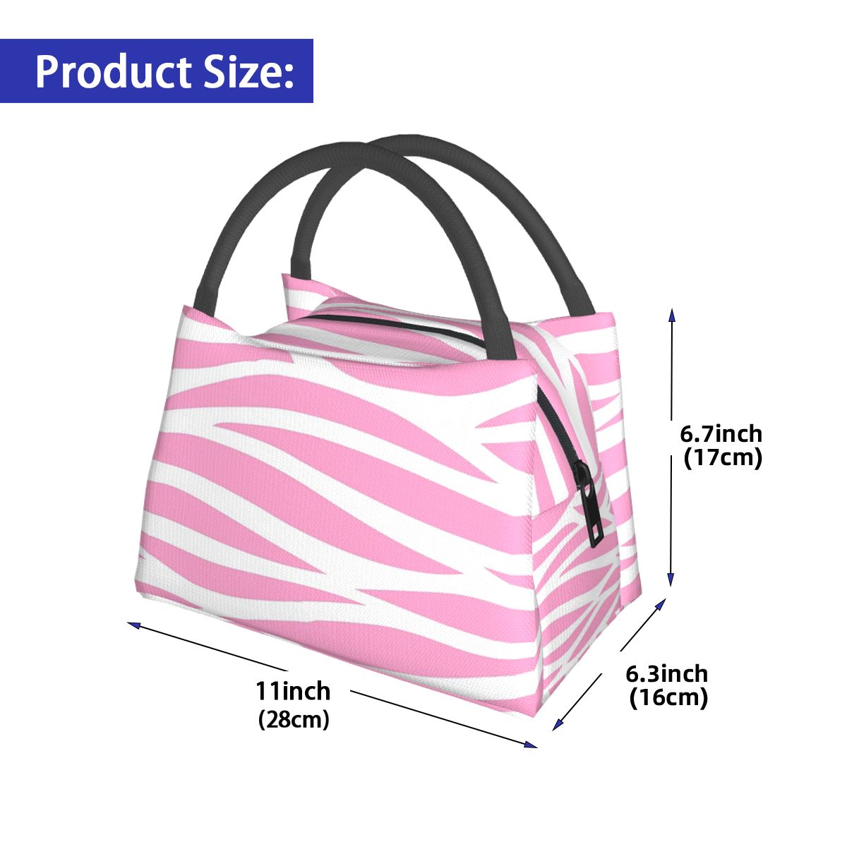 Zebra Pattern Pink Zebra Strip - Zebra Food Storage 评论和价格
