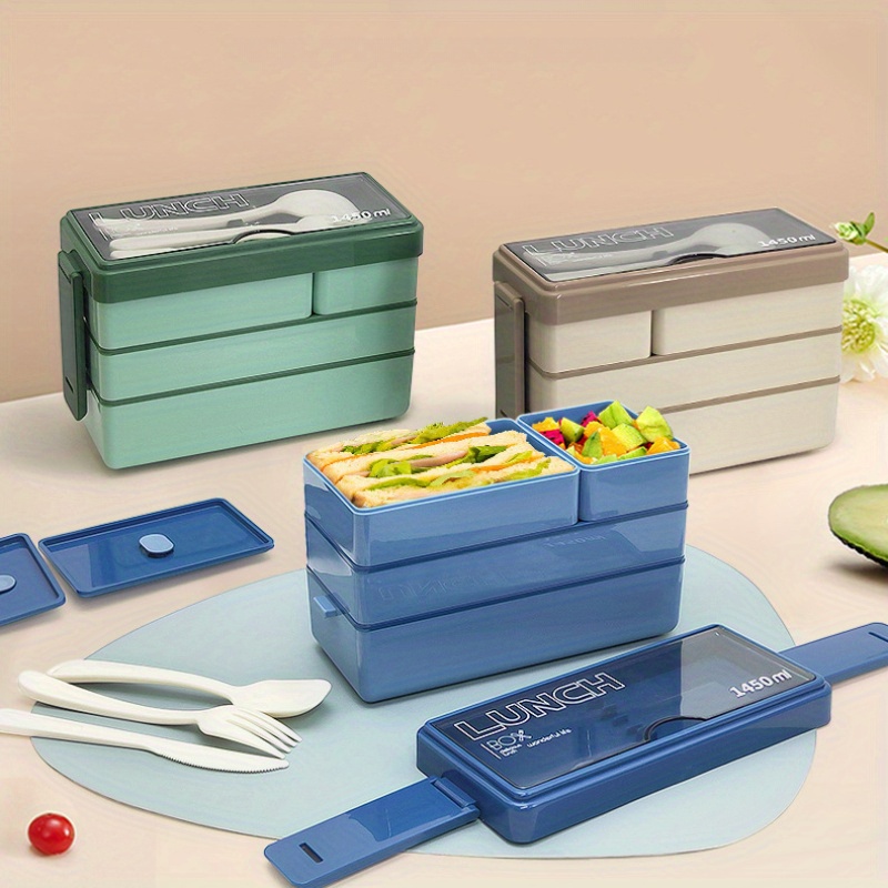 1450ML Bento Lunch Box Large C - Food Storage Drawer Organizer 评论和价格