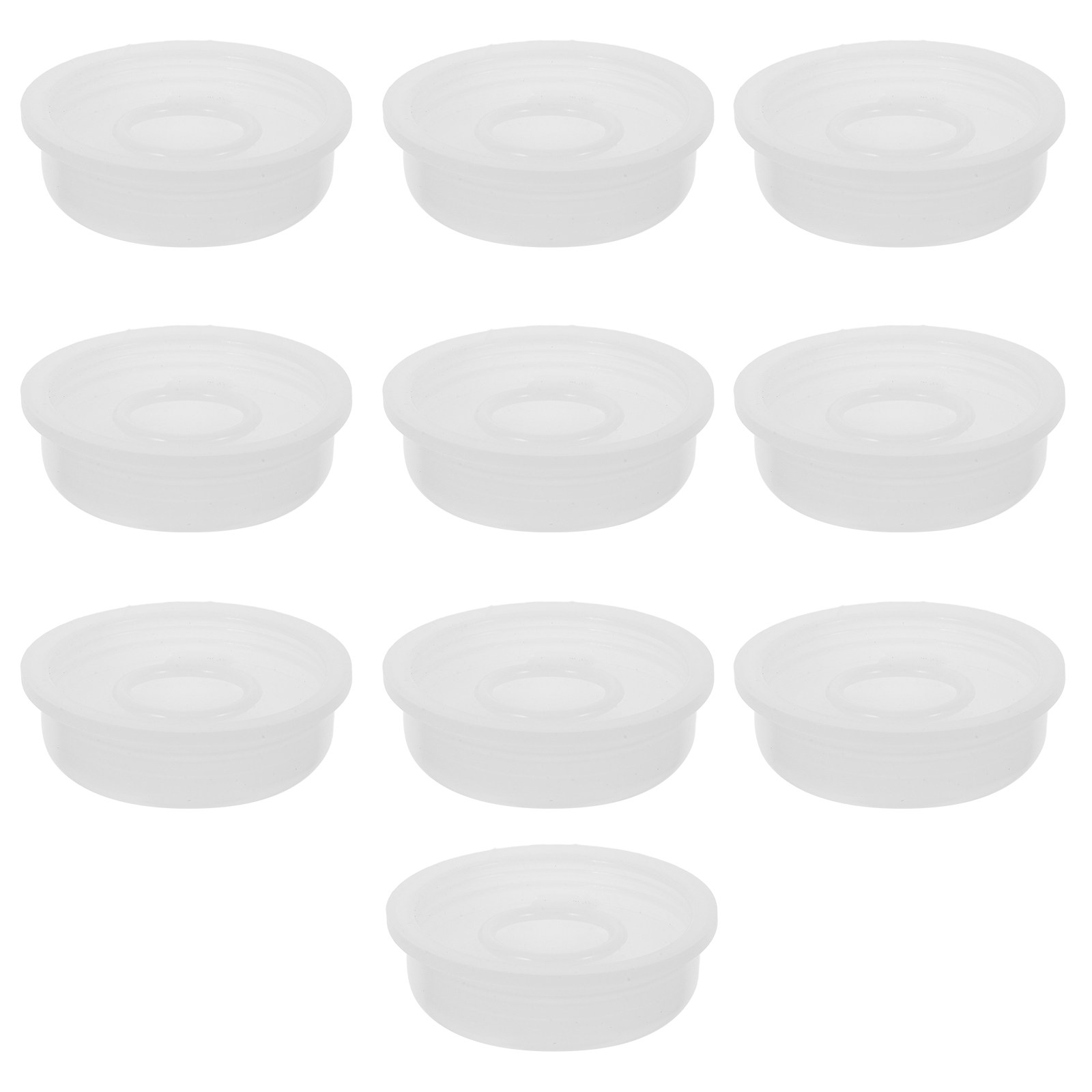 10Pcs Plastic Chemical Storage - Food Storage With Lids 评论和价格