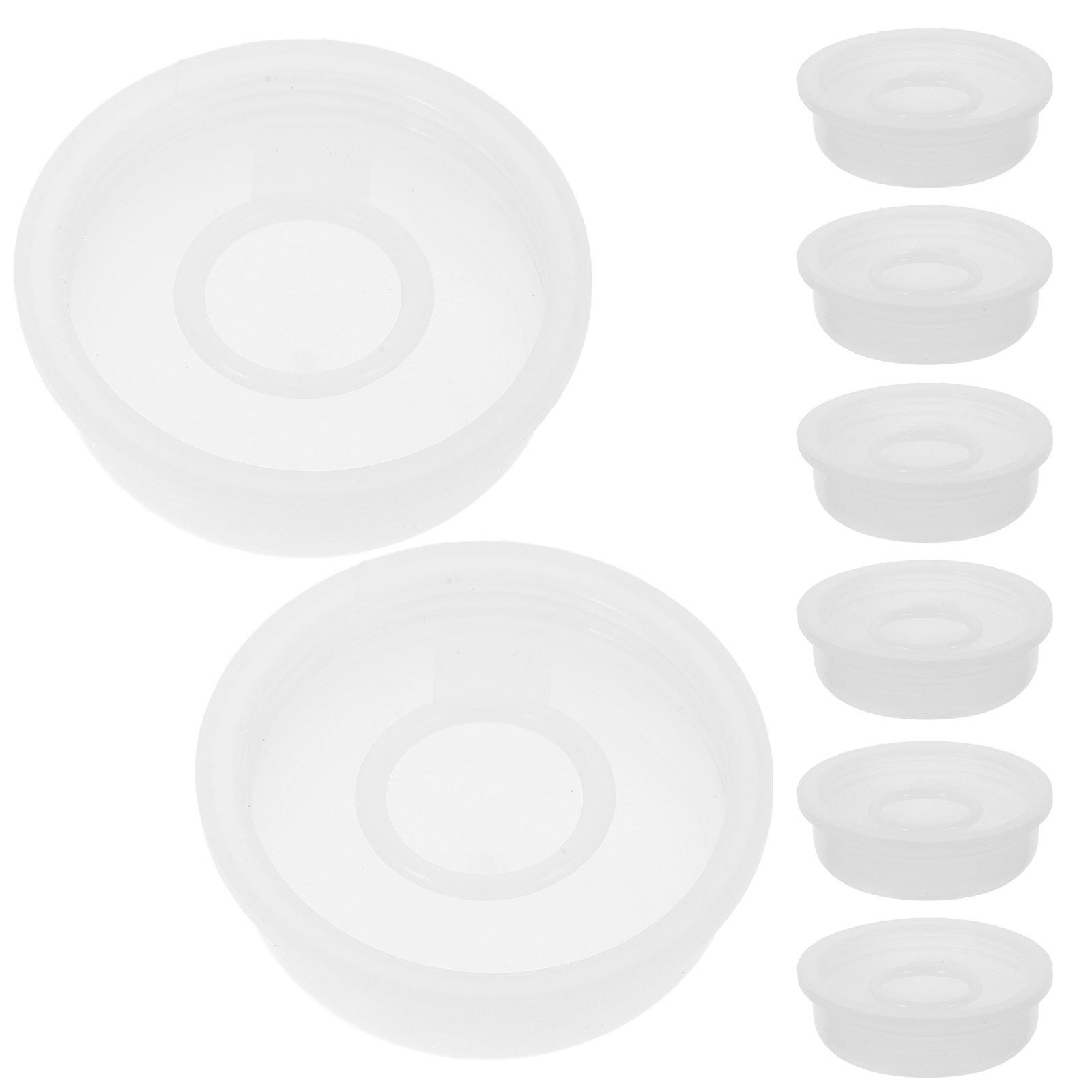 10Pcs Plastic Chemical Storage - Food Storage With Lids 评论和价格