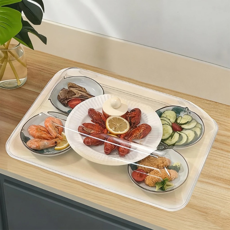 WORTHBUY Reusable Plastic Food - Food Storage With Lids 评论和价格