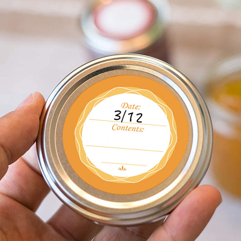 60Pcs Portable Date Labels Bla - Food Storage Jar Labels 评论和价格