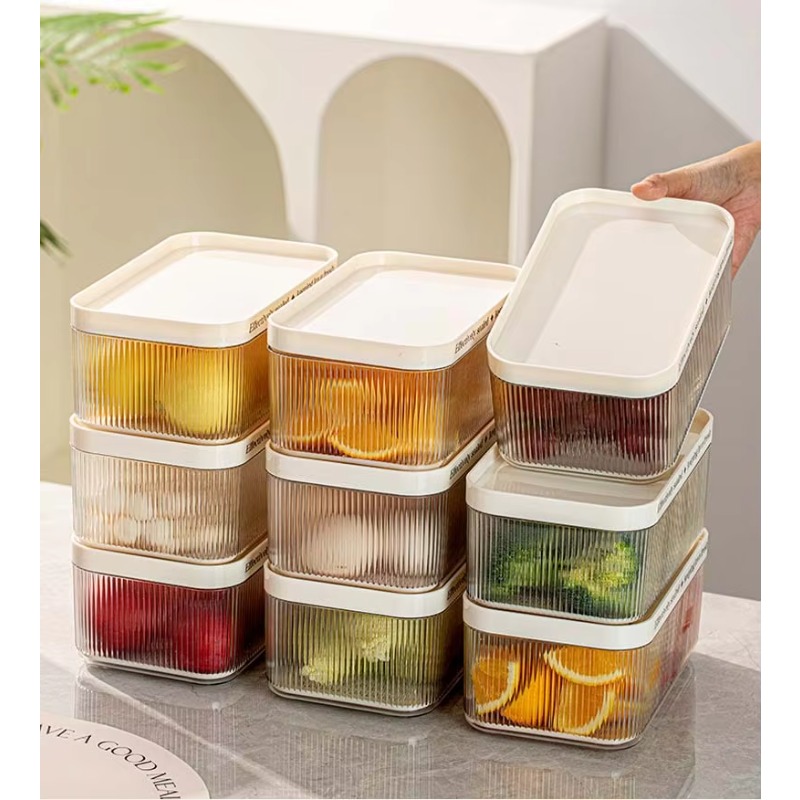 Stackable Plastic Rectangle PE - Food Storage Bins 评论和价格