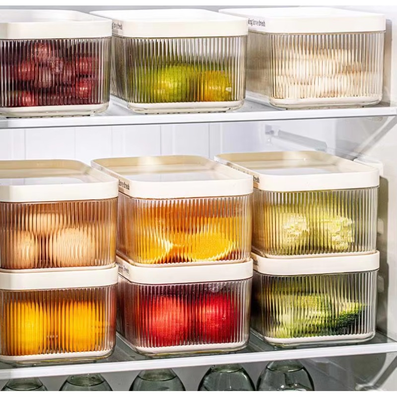 Stackable Plastic Rectangle PE - Food Storage Bins 评论和价格