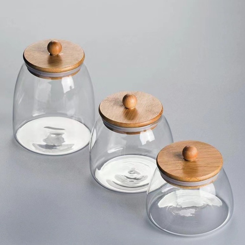 Transparent Airtight Glass Con - Food Storage Glass Containers Large 评论和价格