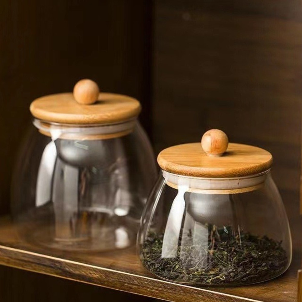 Transparent Airtight Glass Con - Food Storage Glass Containers Large 评论和价格