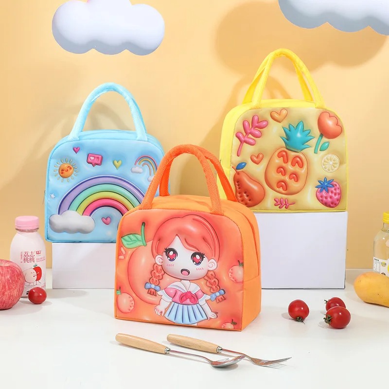 Children's Lunch Box Bag 3D Ca - Food Storage Room 评论和价格
