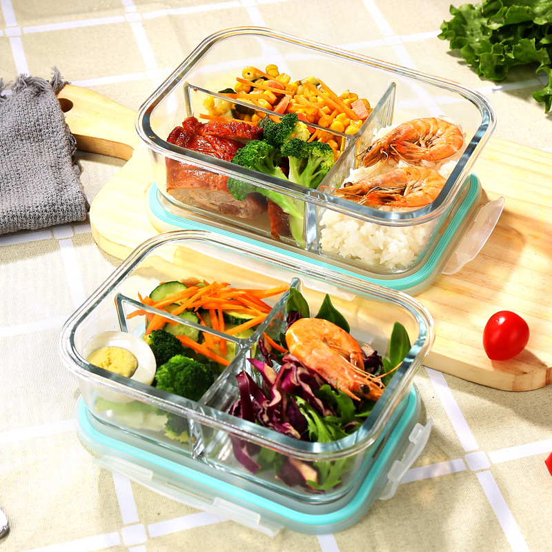 Glass Fresh-Keeping Box high B - Food Storage Bins 评论和价格