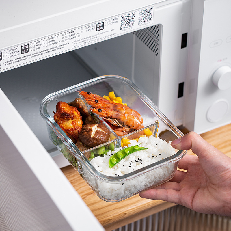 Glass Fresh-Keeping Box high B - Food Storage Bins 评论和价格