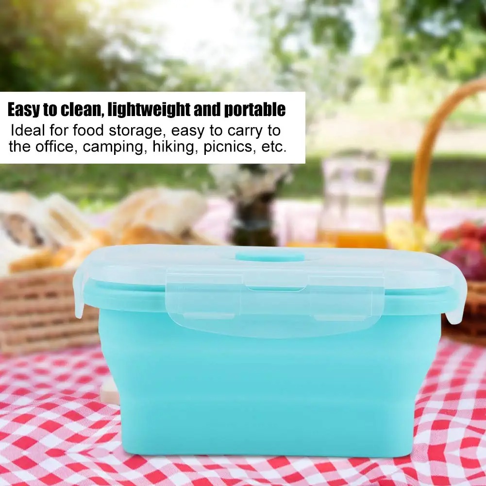 4 Sizes Collapsible Silicone F - Food Storage Drawer Organizer 评论和价格