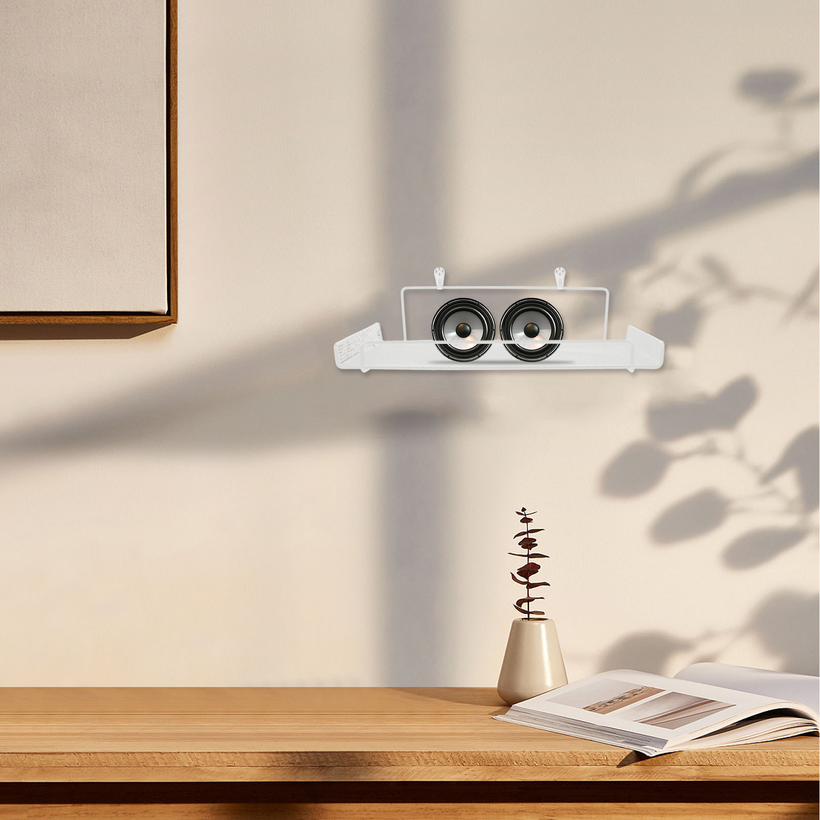 Wall Mount Router Storage Rack - Food Storage Room 评论和价格