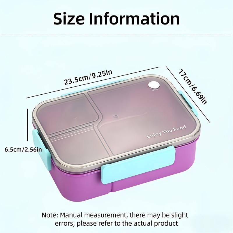 Color Leak-proof Bento Box, Mu - Food Storage Drawer Organizer 评论和价格