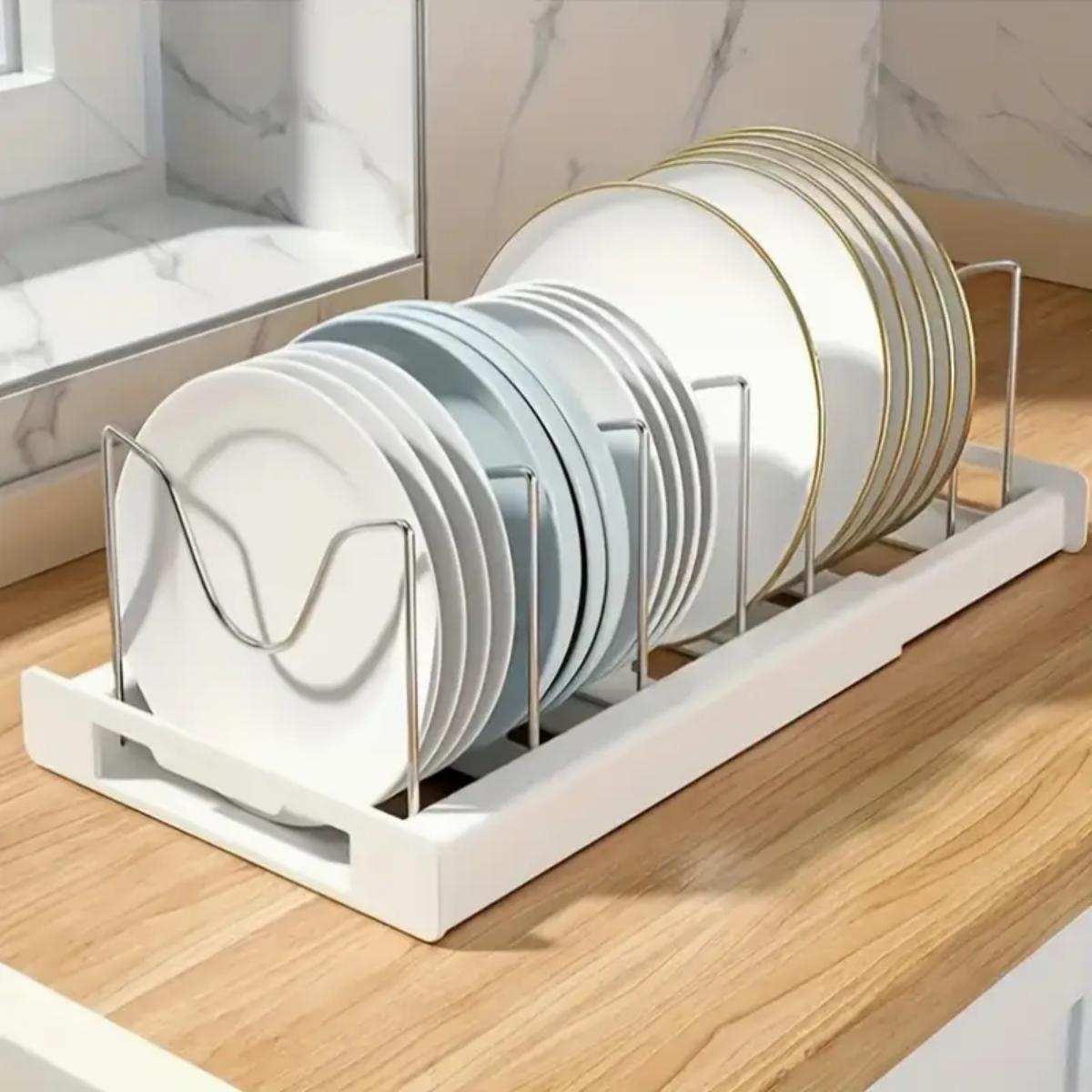 Expandable Kitchen Pot Pan Org - Food Storage Drawer Organizer 评论和价格