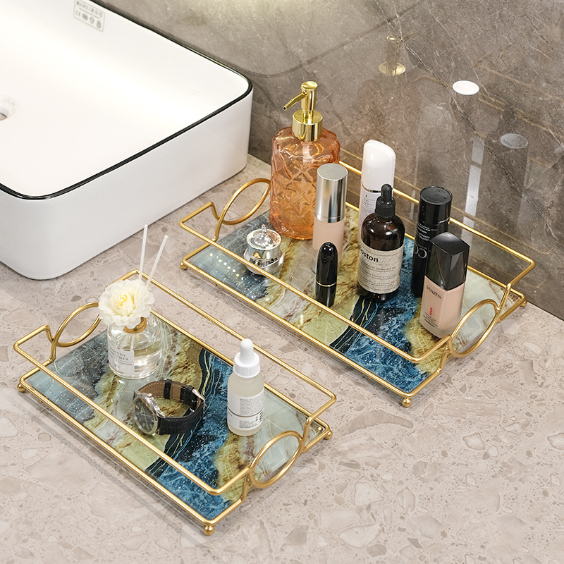 Luxury Gold Plated Rectangular - Food Storage Room 评论和价格