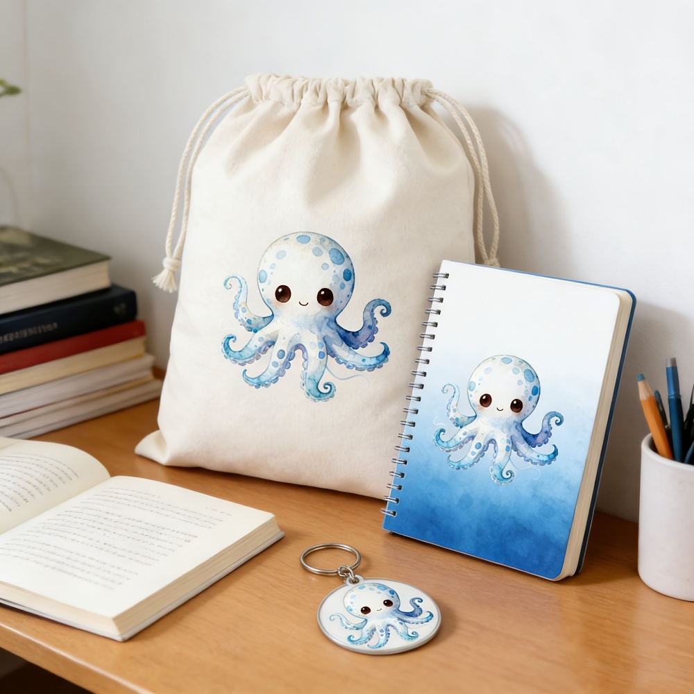 Cute Octopus Custom Name Draws - Zebra Food Storage 评论和价格