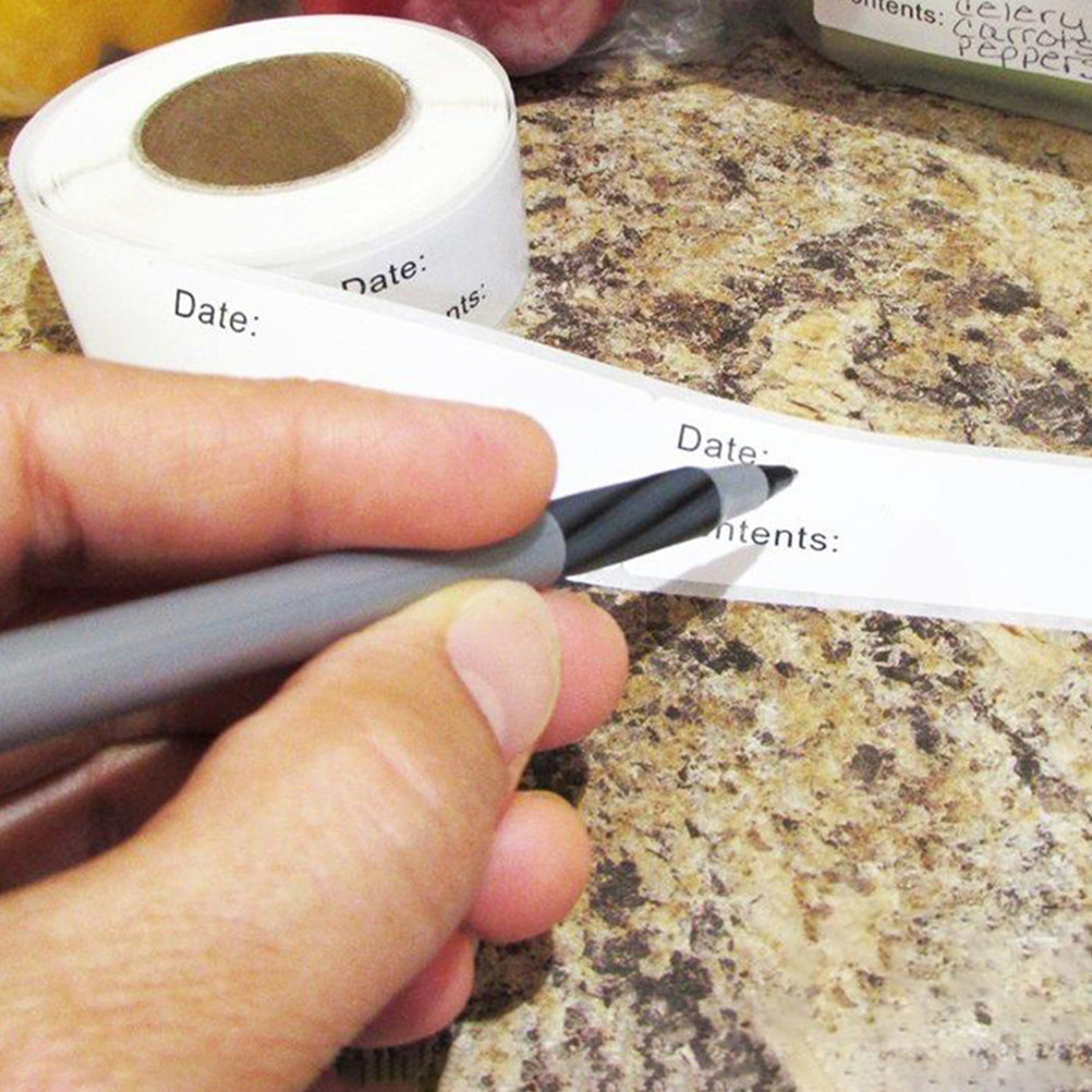 1 Roll Writeable Food Storage  - Food Storage Jar Labels 评论和价格