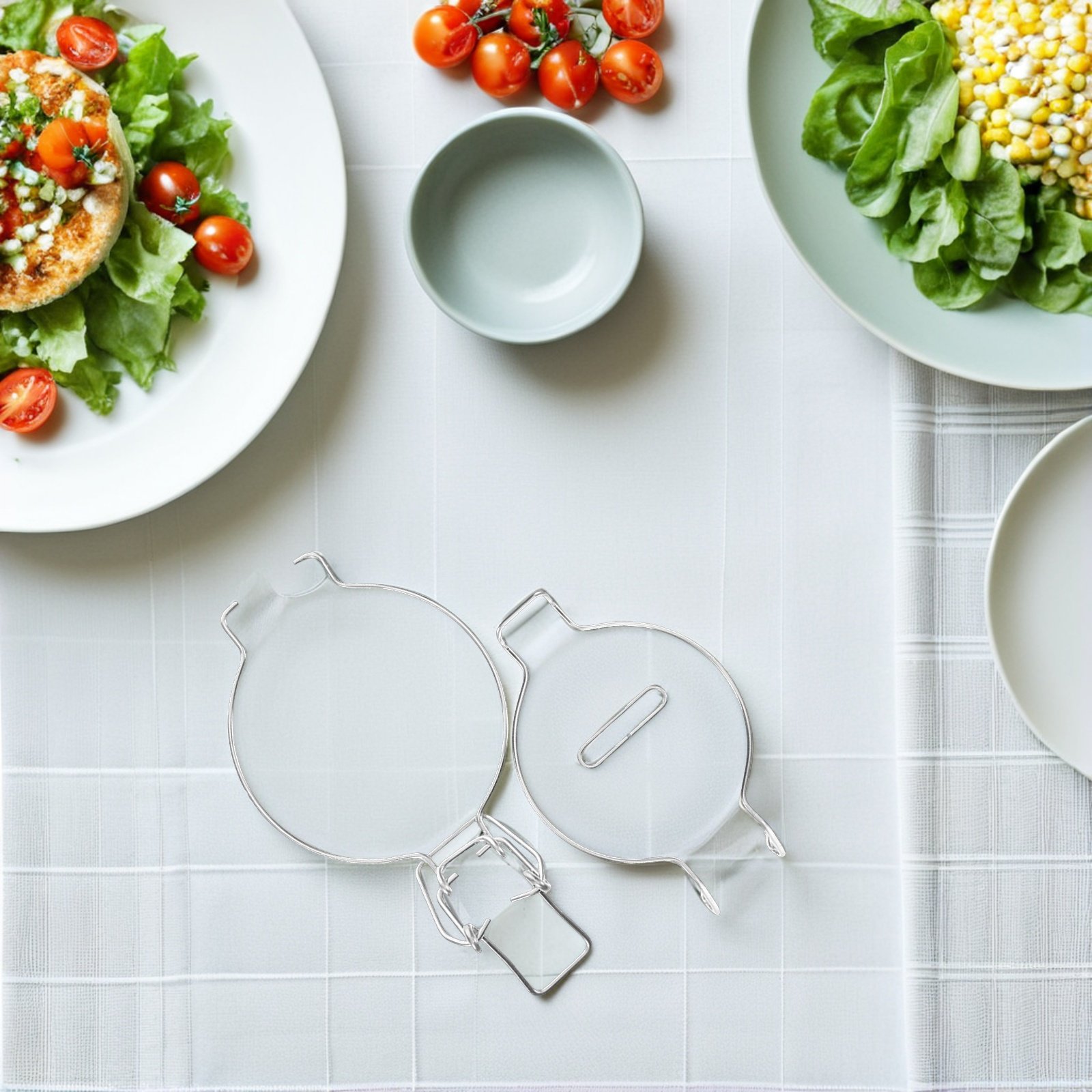4Pcs Stainless Steel Wire Lock - Food Storage Stainless Steel 评论和价格