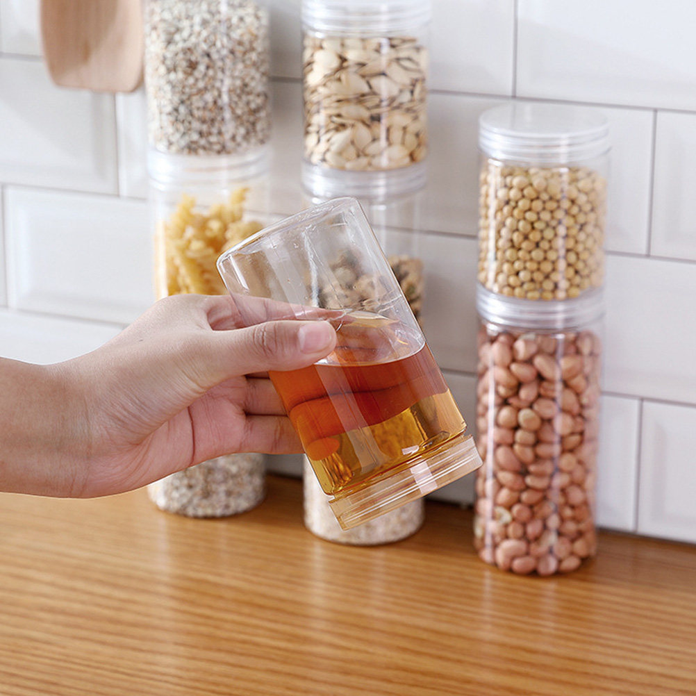 10Pcs Clear High-Grade Plastic - Food Storage With Lids 评论和价格