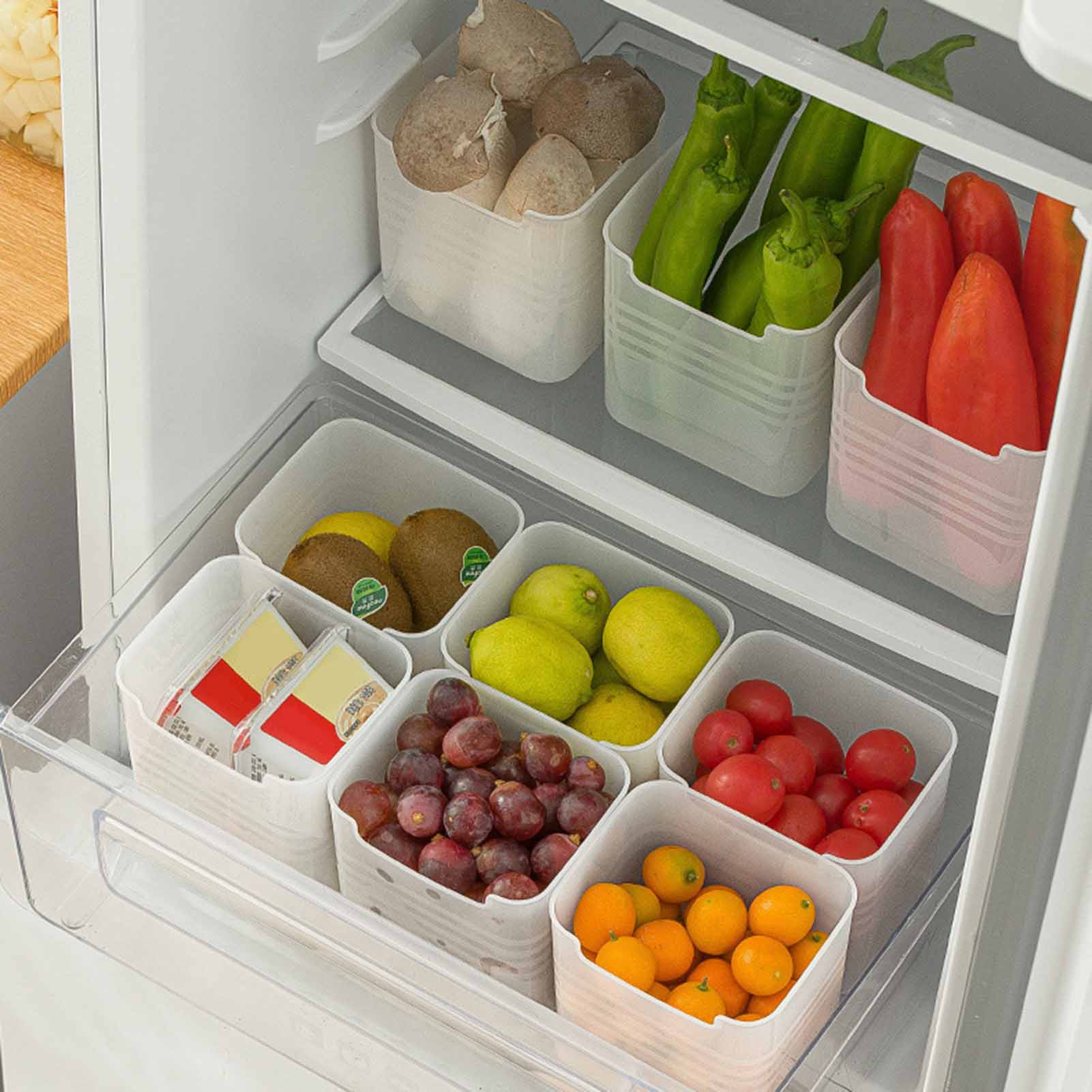 3pcs Kitchen Storage Basket 10 - Food Storage Drawer Organizer 评论和价格
