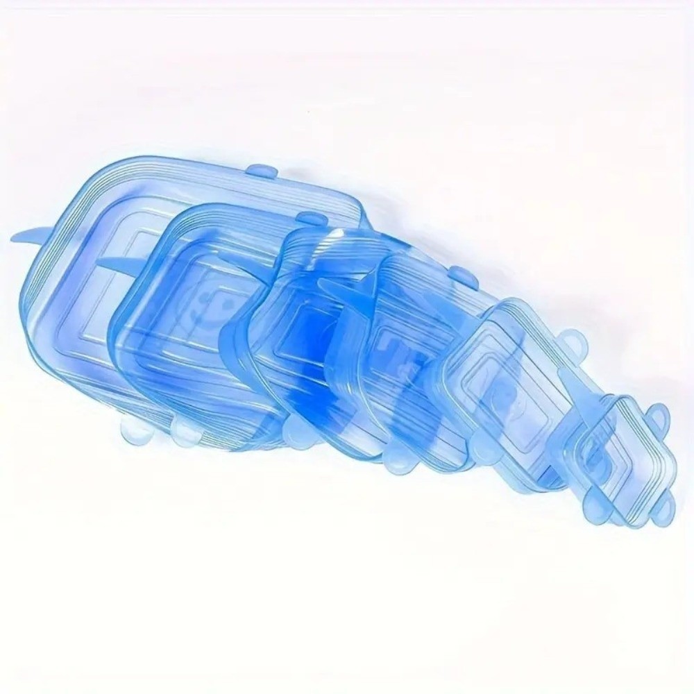 6PCS Useful Reusable Fresh-kee - Silicone Stretch Lid 评论和价格