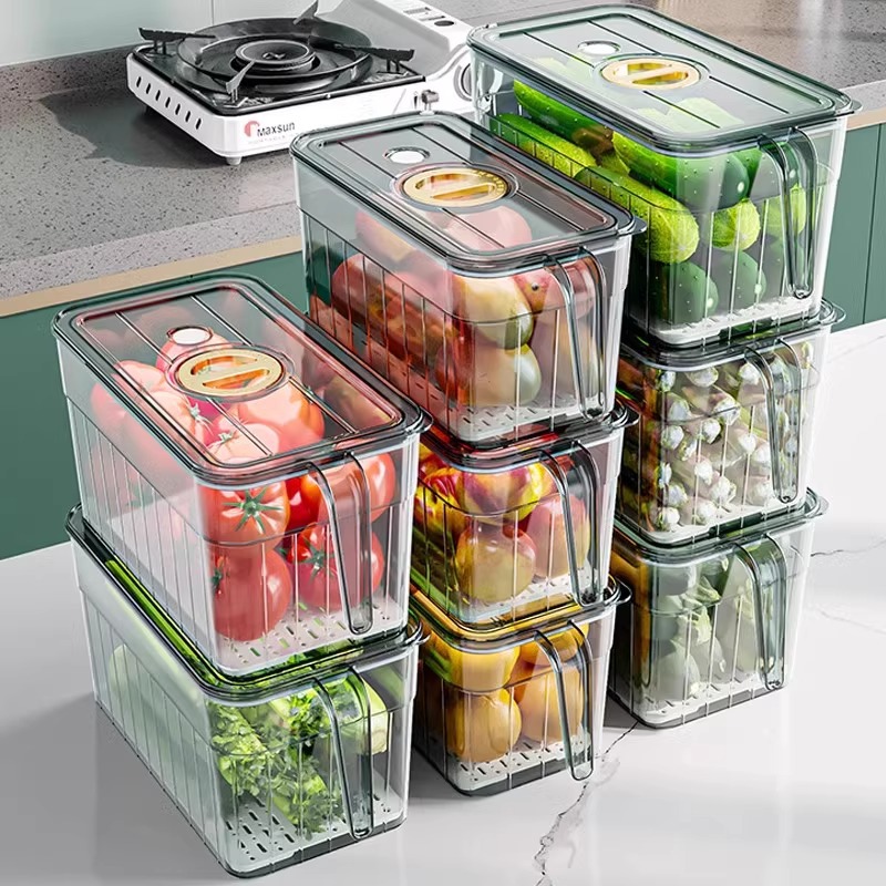 Refrigerator sorting storage b - Food Storage Bins 评论和价格