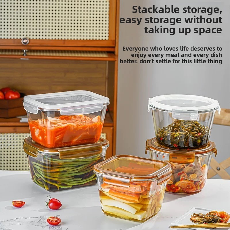 2500ml Large Glass Food Storag - Food Storage Glass Containers Large 评论和价格